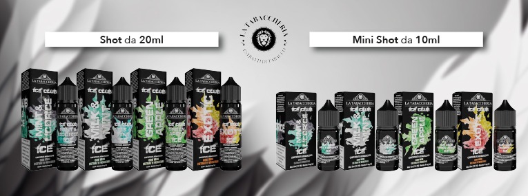 New Ice Club Shot 20ml e Mini Shot 10ml La Tabaccheria